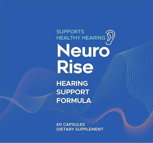 NeuroRise Natural Hearing Health Support - 60 Capsules of Neuro Rise