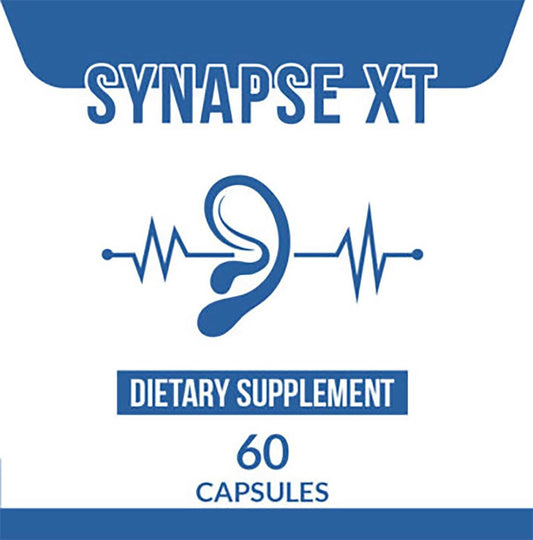 Synapse XT Tinnitus Ear Ringing Relief Support Supplement 60 Capsules SynapseXT