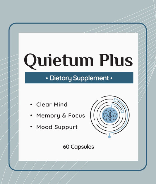 Quietum Plus Ear Ringing and Ear Health Supplement - Genuine - 60 Capsules