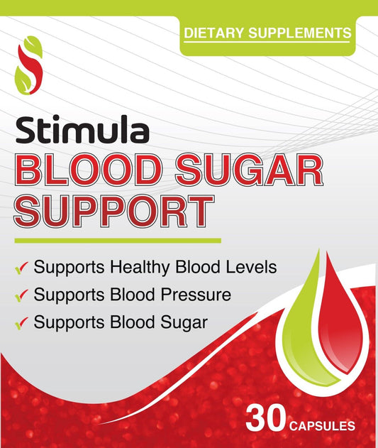 Stimula Blood Health Support - Support Healthy Levels - Genuine 30 Capsules