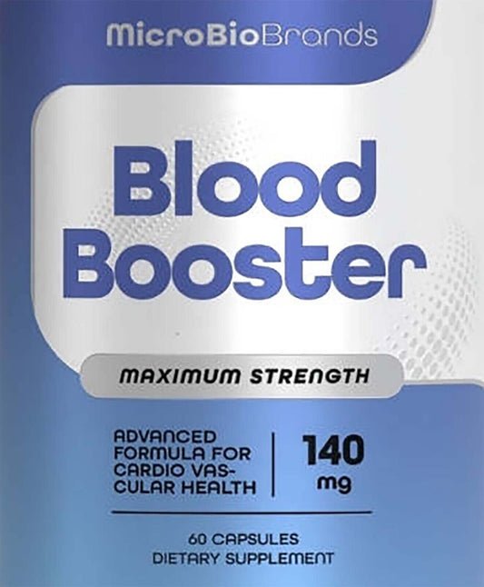 MicroBio Brands Blood Booster Blood Health Support Supplement - 60 Capsules