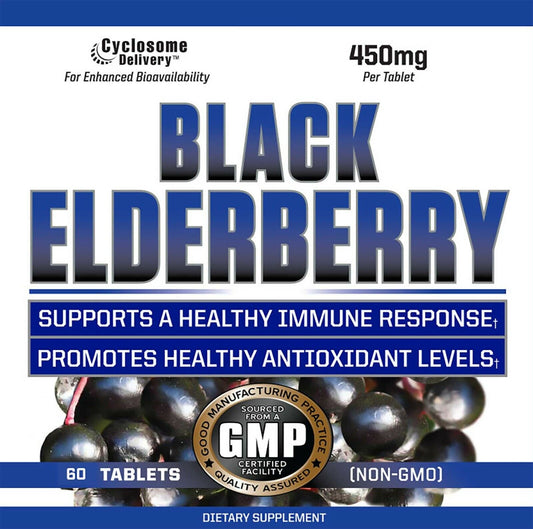 Elderberry High Absorption Liposomal Pills Immune System Support