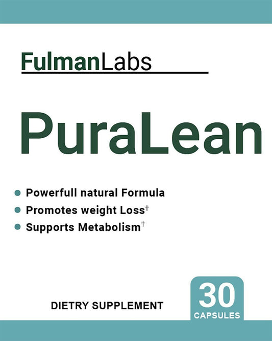 PuraLean Advanced Health Support  Supplement 30 Capsules Pura Lean