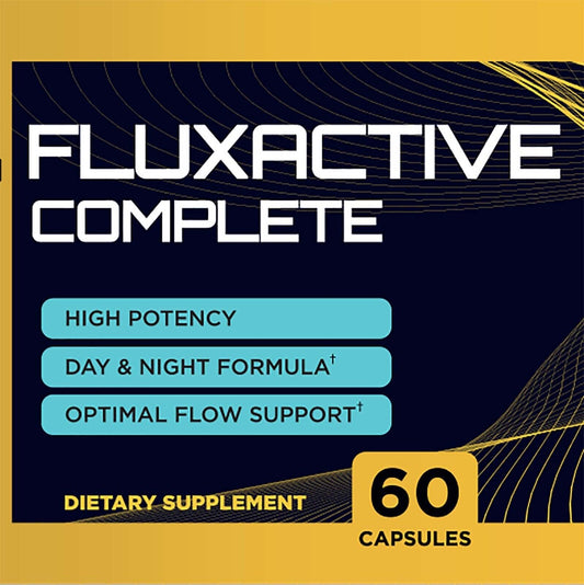 FluxActive Complete Vital Prostate Wellness Formula 60 Capsules