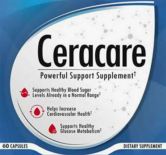 Ceracare Support Supplement 60 Capsules - New