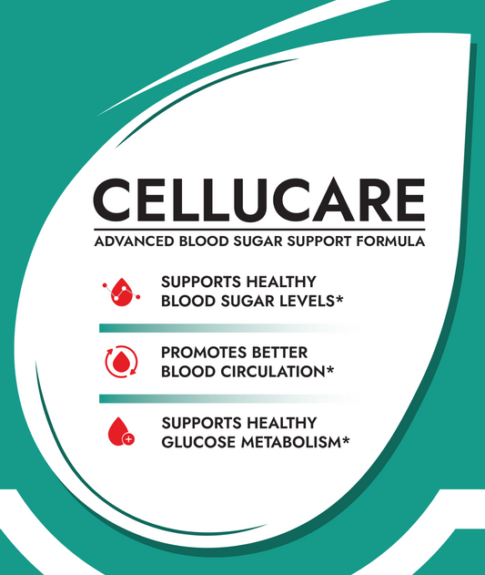 CelluCare Advanced Blood Health Support Supplement - 30 Capsules Genuine