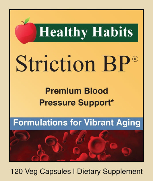 StrictionBP Blood Health Support Supplement - Striction BP 120 Veggie Capsules