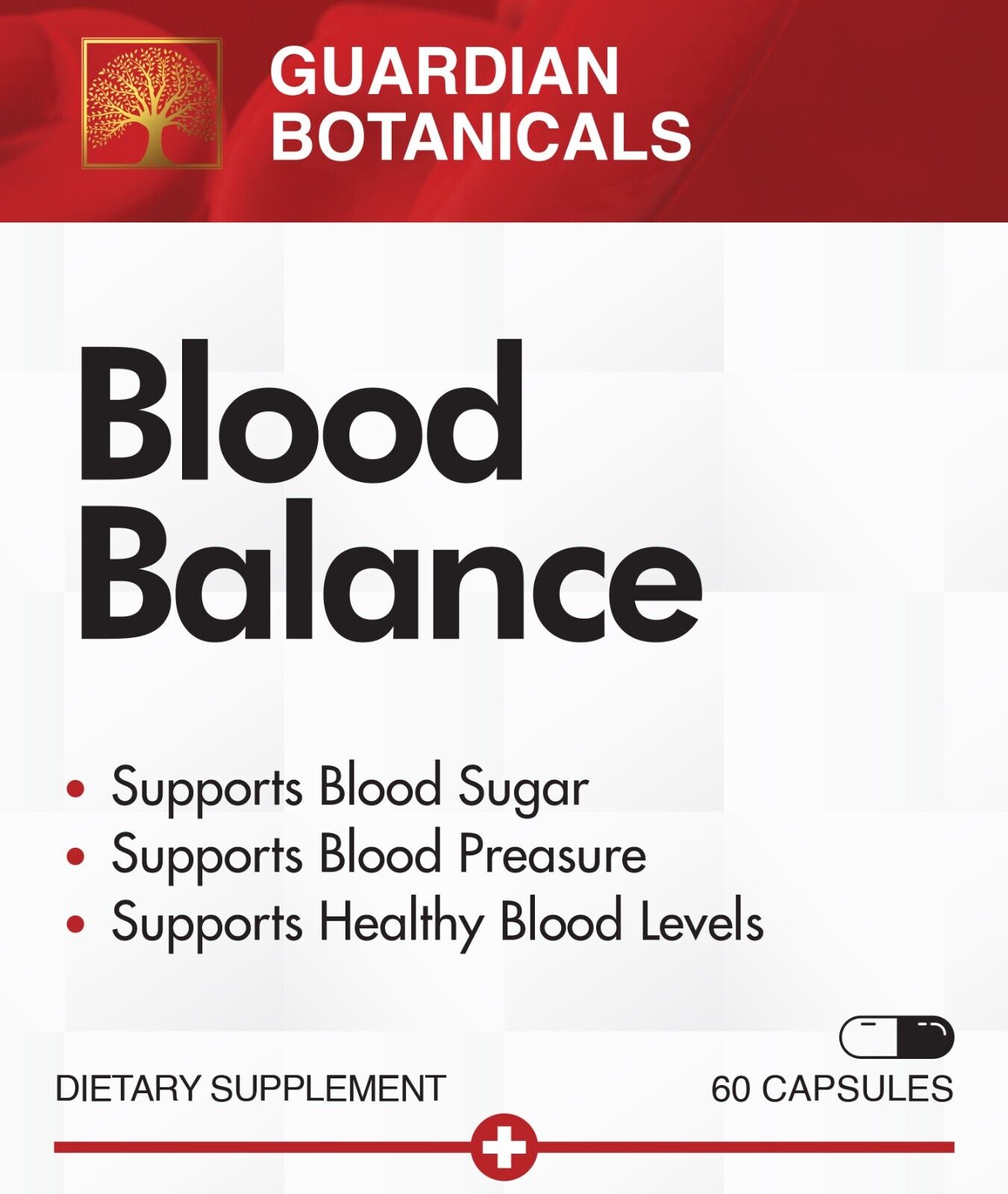 Guardian Botanicals Blood Balance Formula - 30 Capsules ndash; AdvantageNutra