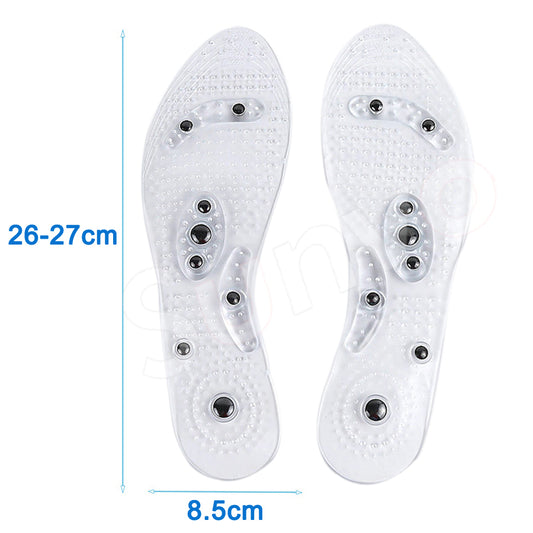 Silicone Gel Insoles - Foot Support & Massage Pads